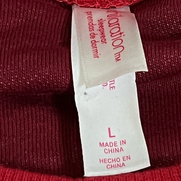 Christmas - Xhileration Red long sleeve top - Picture 2 of 2